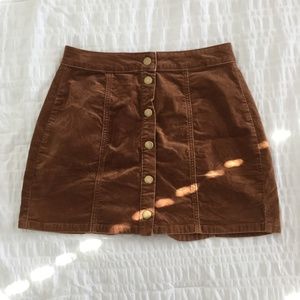 Brandy Melville Corduroy Skirt